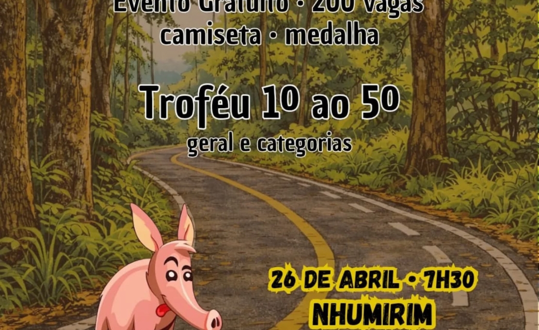 INSCRIÇÕES ABERTAS: CORRIDA DO TIRISCO!