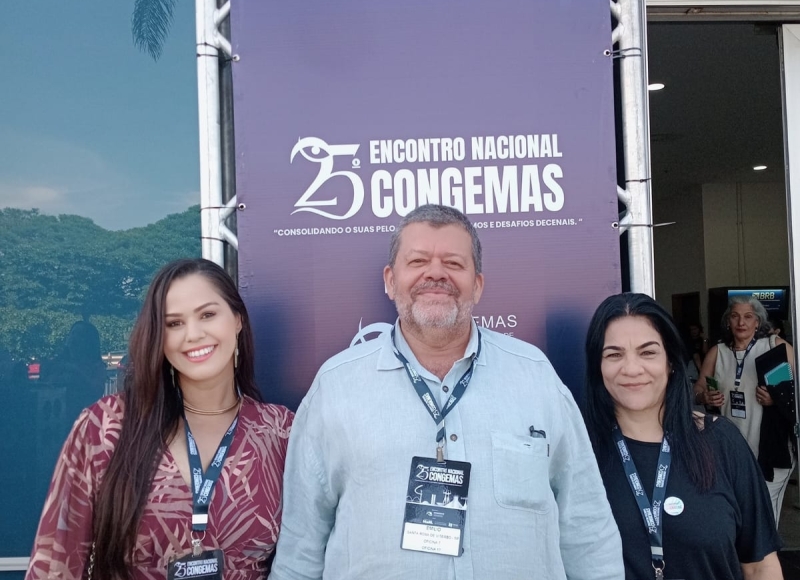 Departamento Municipal de Assistência Social participa do 25º Encontro Nacional do Congemas em Brasília