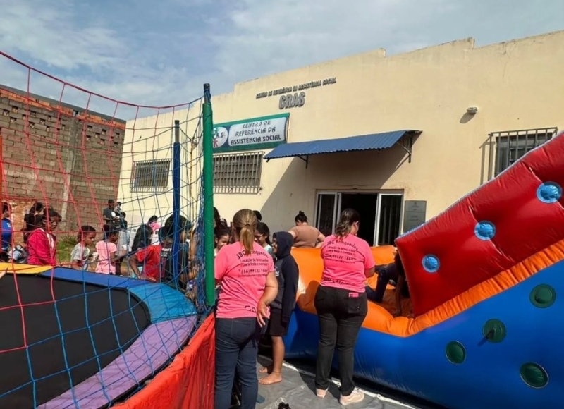 CRAS celebra o mês das crianças com muita alegria e diversão
