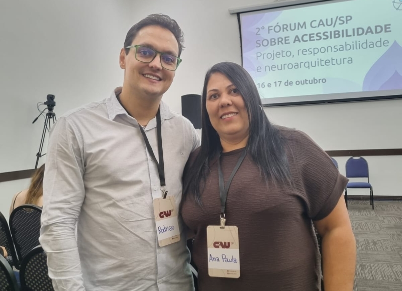 Técnicos da Prefeitura participam do 2º Fórum sobre Acessibilidade e Neuroarquitetura do CAU/SP