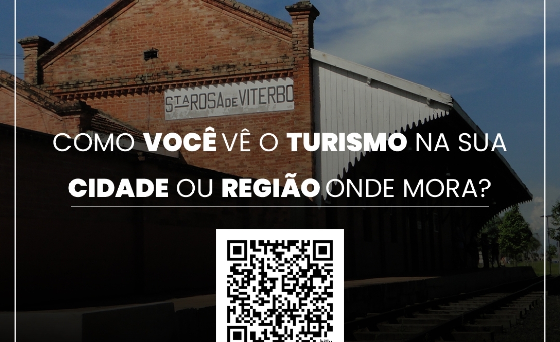 Participe da 5ª edição da pesquisa online de Percepção do Turismo