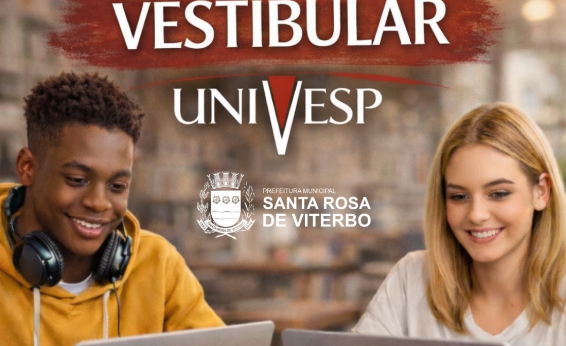 Prepare-se: Em breve, Univesp abrirá inscrições para o Vestibular 2026 em Santa Rosa de Viterbo