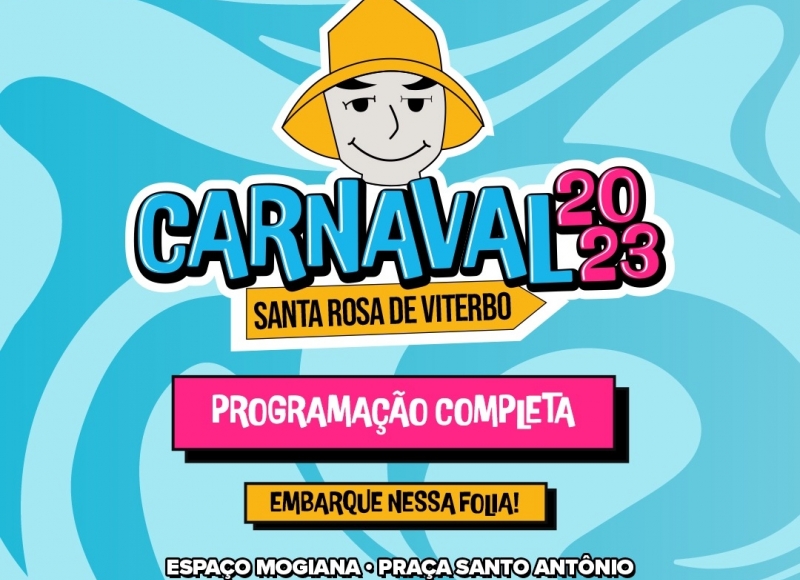 Prefeitura Municipal anuncia a Programação Oficial do Carnaval 2023