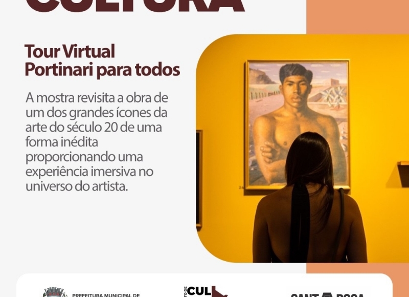 TOUR Virtual Portinari para todos