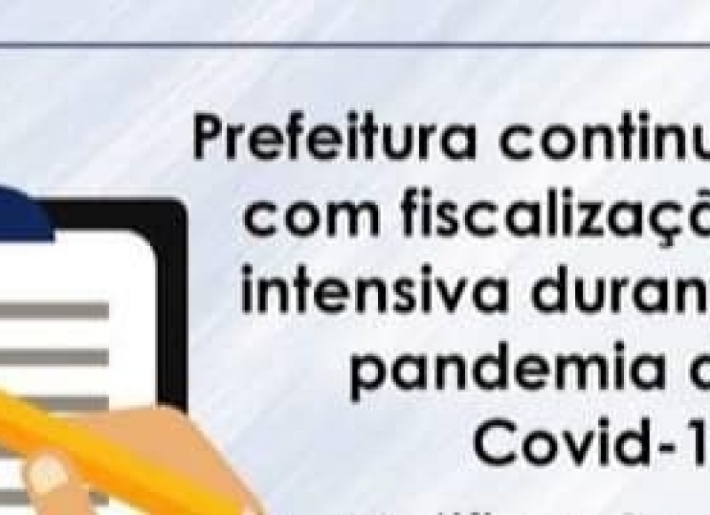 PREFEITURA E POLÍCIA MILITAR ATUAM EM AÇÃO DE COMBATE AO CORONAVÍRUS 