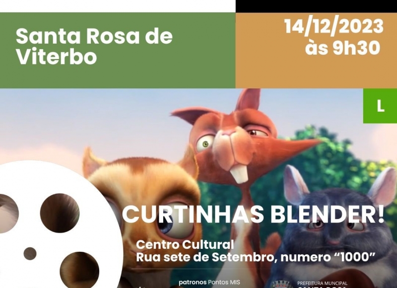 Pontos Mis e Departamento de Cultura apresentam a programação das Sessões de Cinema para o mês de dezembro