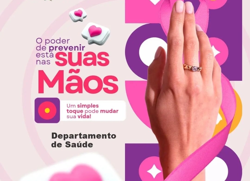 Prefeitura de Santa Rosa de Viterbo celebra Outubro Rosa com Programação Especial 