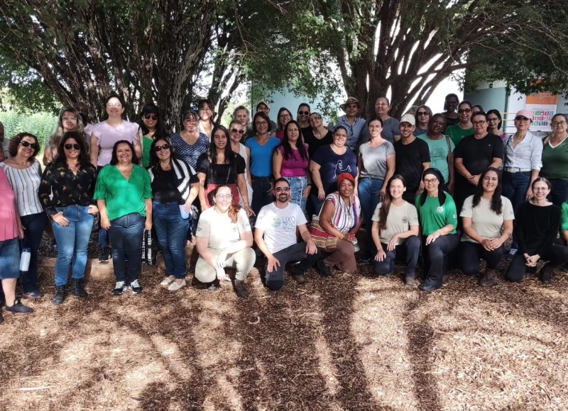 A Escola de Educação Ambiental está de portas abertas para os professores da rede municipal