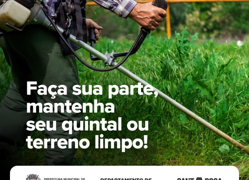 Cronograma de Fiscalização da Limpeza de Terrenos