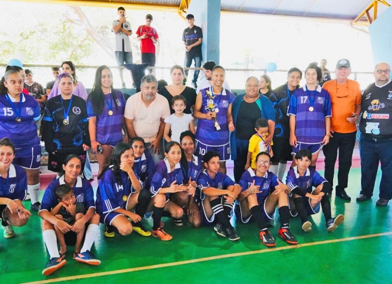 Santa Rosa participou do 1º Festival de Futsal Feminino de São Simão