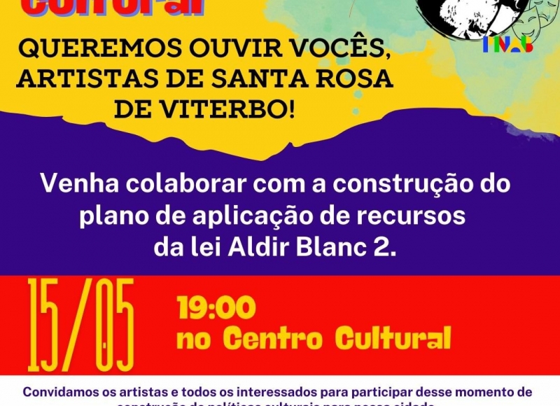 Escuta Pública sobre a Lei Aldir Blanc 2