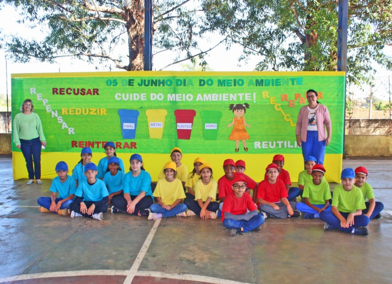 Comemoração do Dia do Meio Ambiente na E.M.E.F. Prof. Maurílio de Oliveira