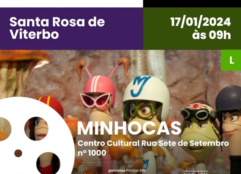 Pontos MIS e Departamento de Cultura apresentam a programação das Sessões de Cinema para o mês de janeiro