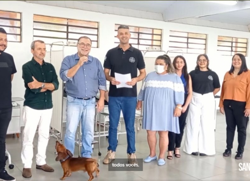 Prefeito Omar Nagib anuncia conquista e início do Curso Técnico de Enfermagem na ETEC de Santa Rosa de Viterbo