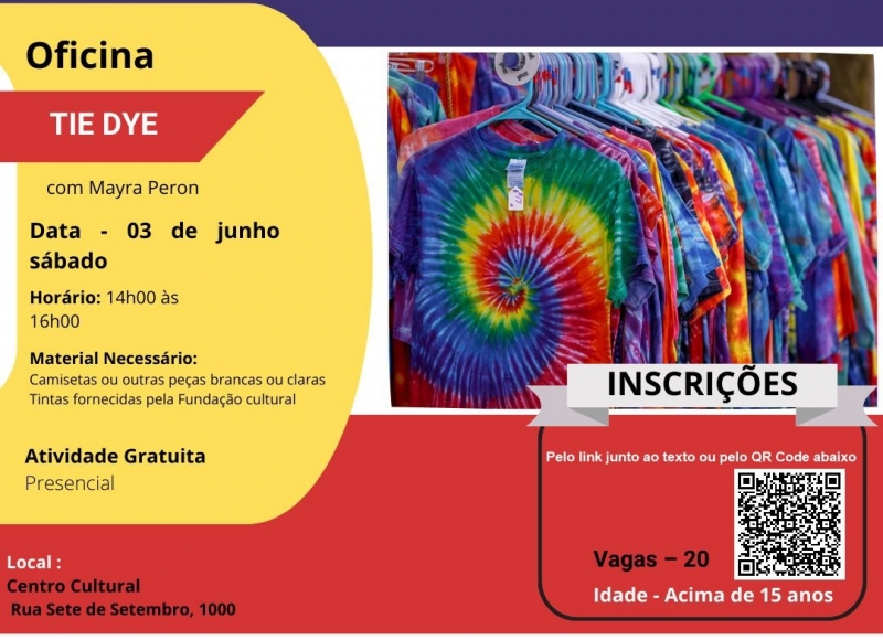 Oficina Tie Dye