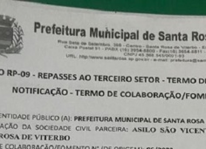 Asilo São Vicente de Paulo receberá repasse de R$ 45 mil da Prefeitura