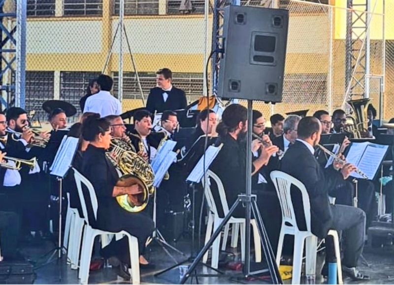 Banda Sinfônica toca sábado e domingo