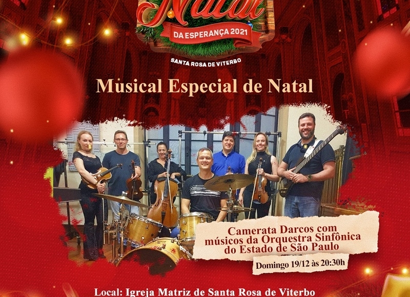 Igreja Matriz será palco de concerto neste domingo (19)