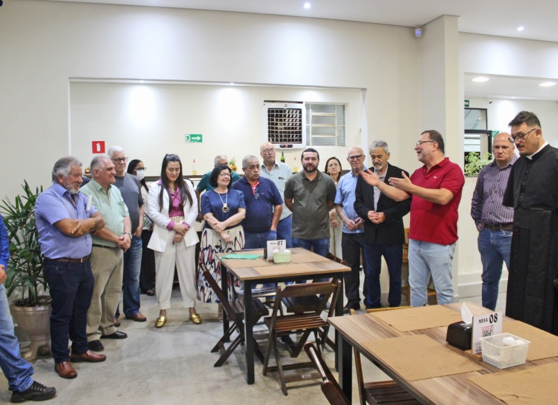 Prefeito Omar Nagib prestigiou a posse da nova diretoria da Santa Casa