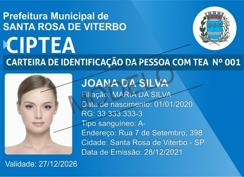 Santa Rosa emitirá Carteira de Identificação da Pessoa com Transtorno do Espectro Autista