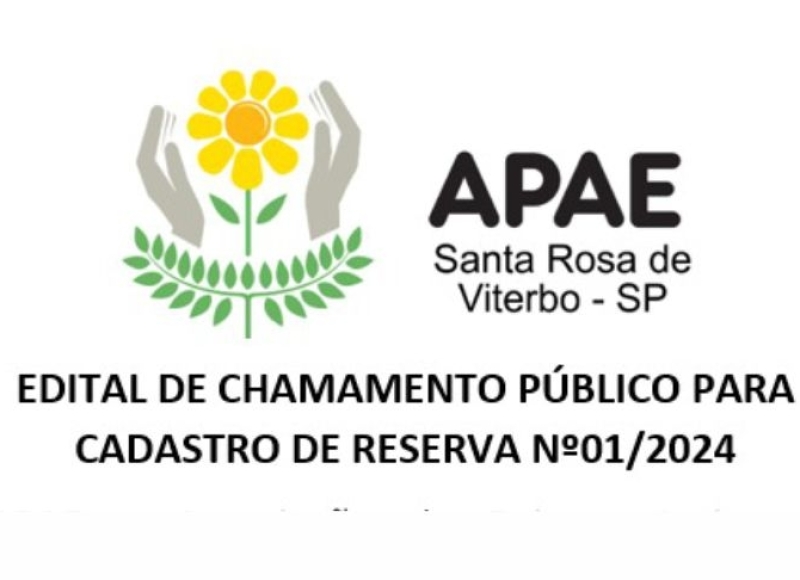 EDITAL DE CHAMAMENTO PARA CADASTRO DE RESERVA