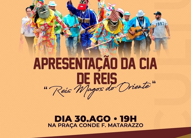 Cia de Reis faz apresentação nesta segunda-feira (30) em Santa Rosa