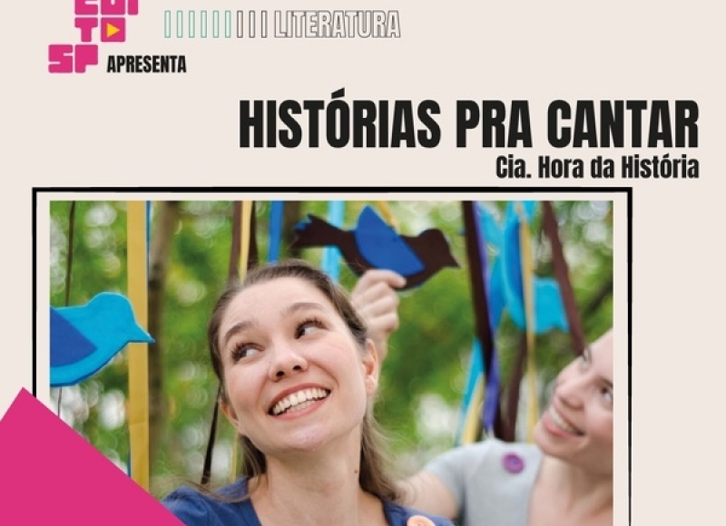 Amanhã Santa Rosa recebe o espetáculo “Histórias pra Cantar” do Circuito SP