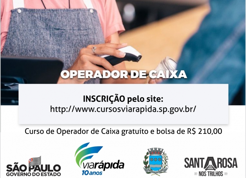 Curso para Operador de Caixa Gratuito