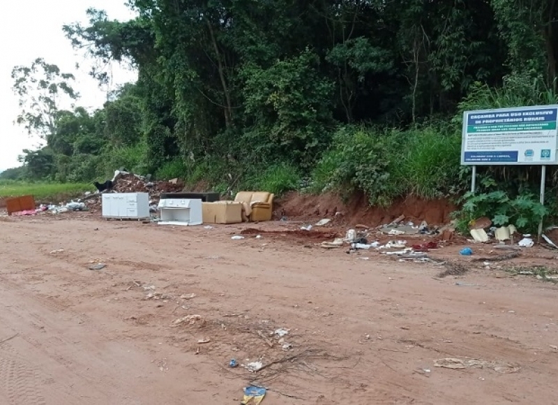 Prefeitura define Galpão Ambiental para receber o descarte de lixo da zona rural