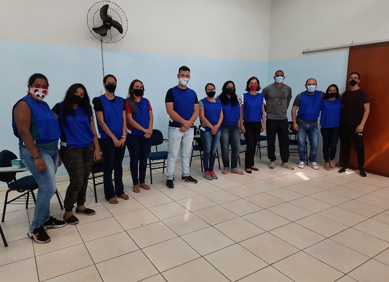 Cultura capacita equipe para seguir protocolos contra a covid-19 em desfile do domingo