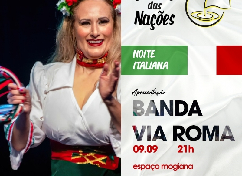 A noite desta sexta-feira é italiana