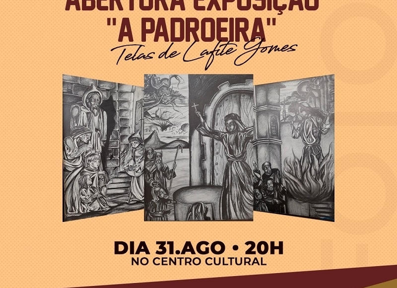 Exposição “A Padroeira” será aberta nesta terça-feira (31)