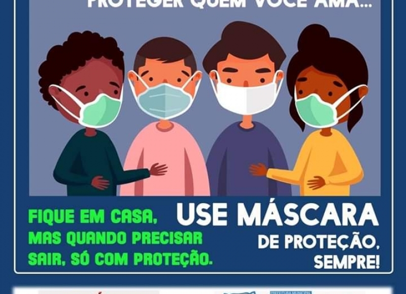 USAR MASCARAS TAMBÉM É UM SINAL DE AMOR