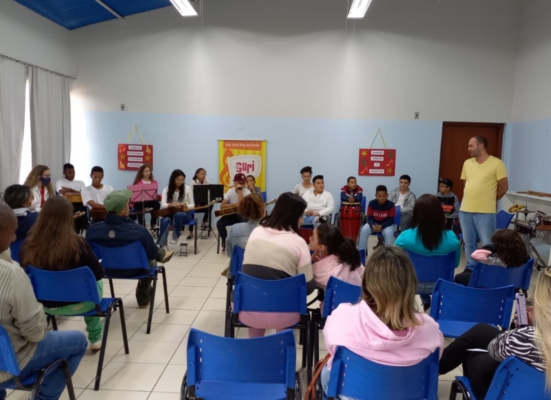 Alunos do Projeto Guri concluíram Oficina Socioeducativa com muita música 