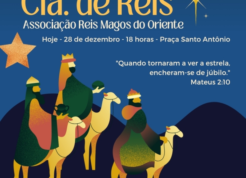 Apresentação da Companhia de Reis Magos do Oriente 