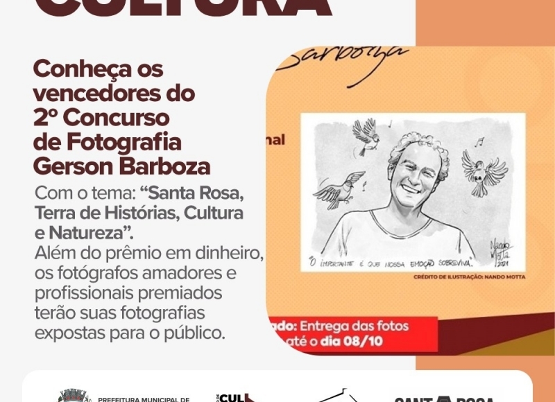 Conheça os vencedores da 2ª Edição de Fotografia Concurso Gerson Barboza