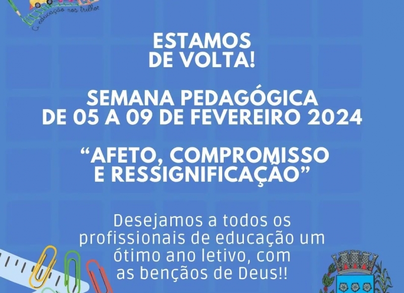 Semana Pedagógica: 