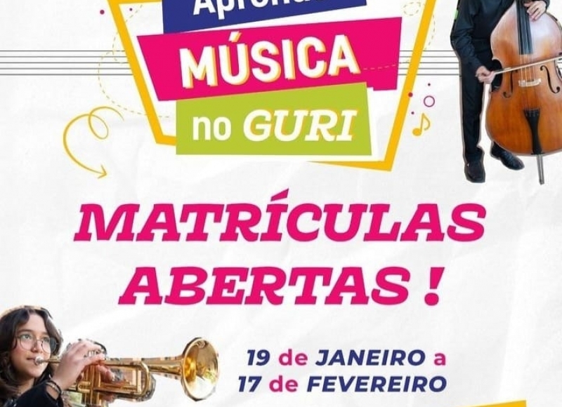 As matrículas para os cursos do GURI já começaram!