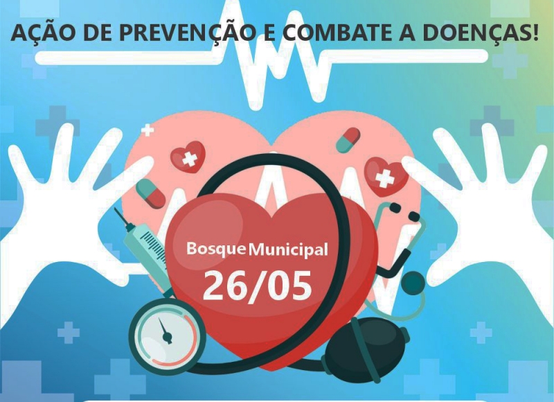 Departamento de Saúde fará ações de prevenção e combate a doenças nesta sexta-feira