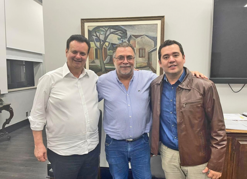  Em São Paulo, o Prefeito Omar Nagib pleiteou recursos para várias áreas do nosso município