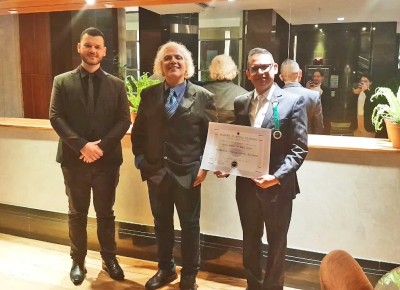 Maestro Pedro Ribeiro recebe título de Acadêmico Correspondente Nacional da Academia de Música do Brasil