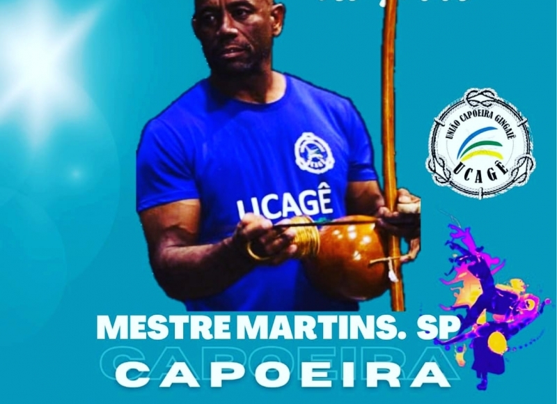 Mestre santa-rosense de Capoeira viaja para a Colômbia