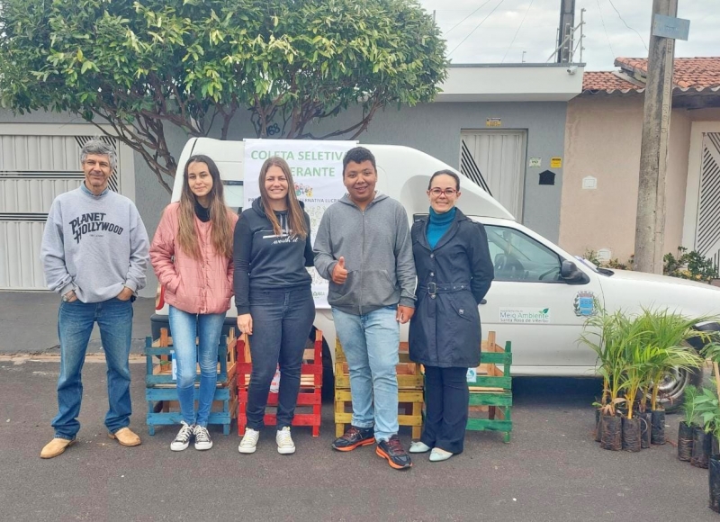 Coleta Seletiva Itinerante na Manhã de Lazer