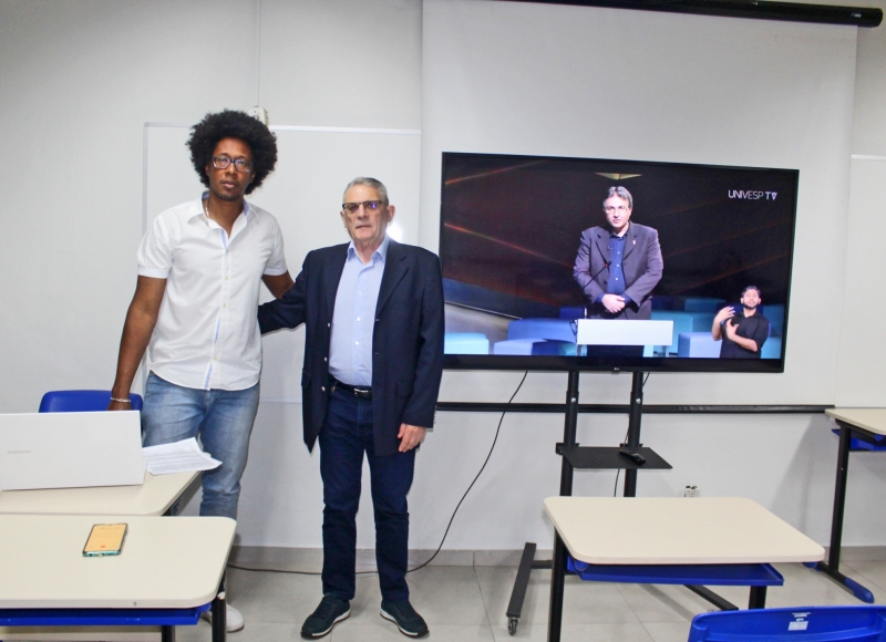 Aula Inaugural para os primeiros alunos do Polo UNIVESP em Santa Rosa, a 1ª Universidade Pública do município