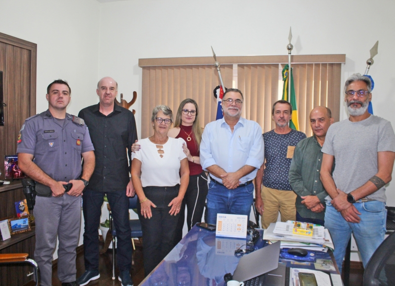 Prefeito Omar Nagib e Autoridades Policiais do Município se reúnem para garantir a tranquilidade da comunidade em geral