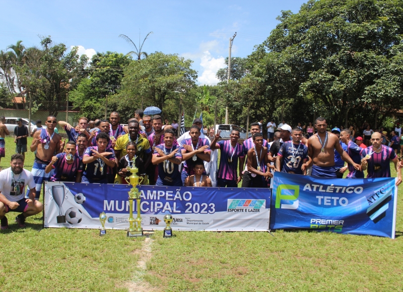 É Campeão: Atlético Teto conquistou o Municipal de Futebol 2023