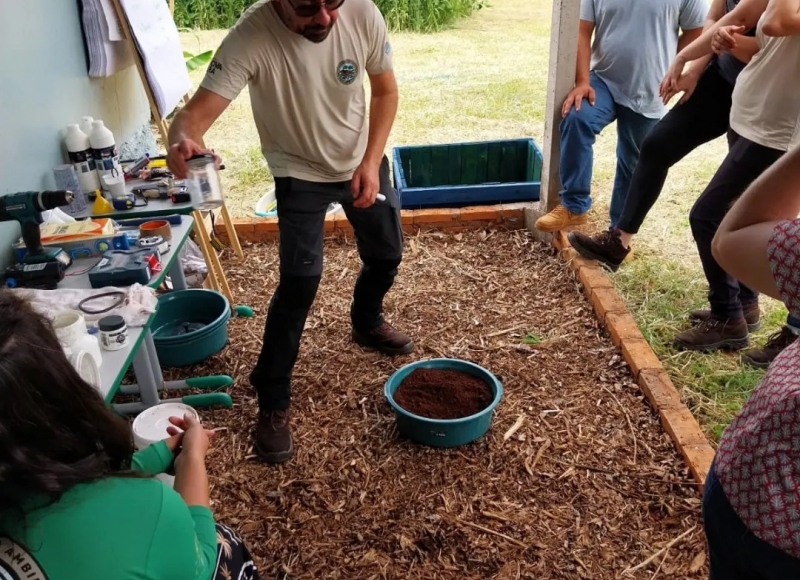 Programa de Educação Ambiental realiza oficina sobre Habitações Sustentáveis!