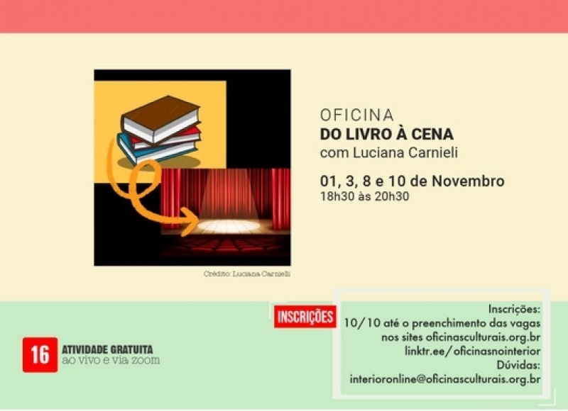 OFICINA: DO LIVRO À CENA