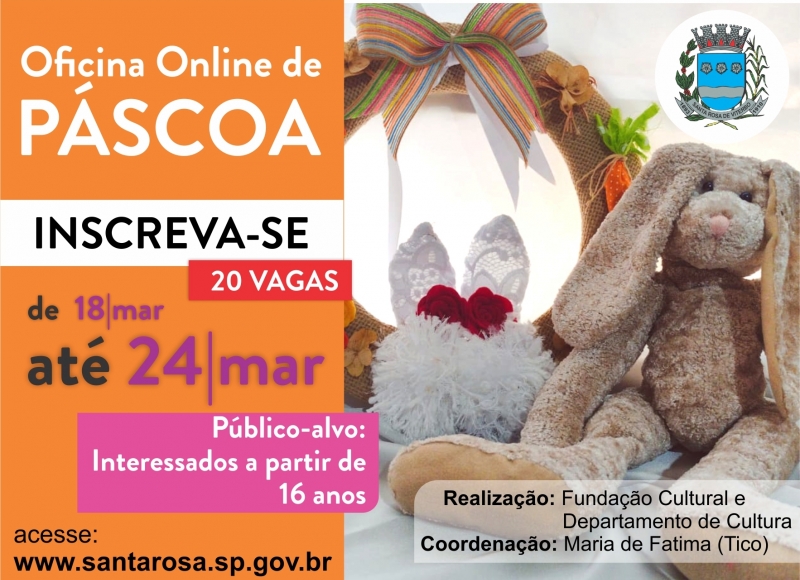 Oficina Online de Páscoa