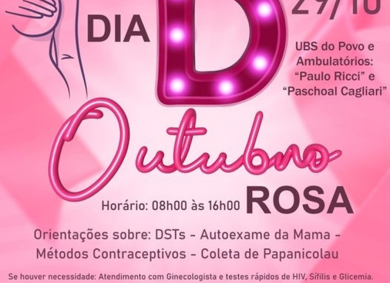 Dia “D” Outubro Rosa